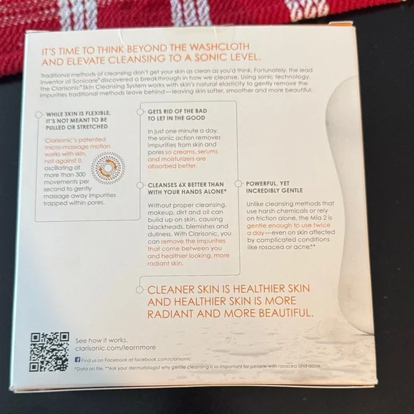 NIB | Clarisonic Mia 2 White Facial Cleansing Device - Picture 4 of 5